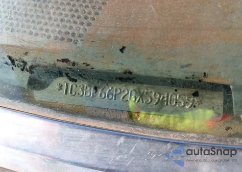 1986 Chrysler Fifth Avenue из США, поврежденный, VIN 1C3BF66P2GX594059